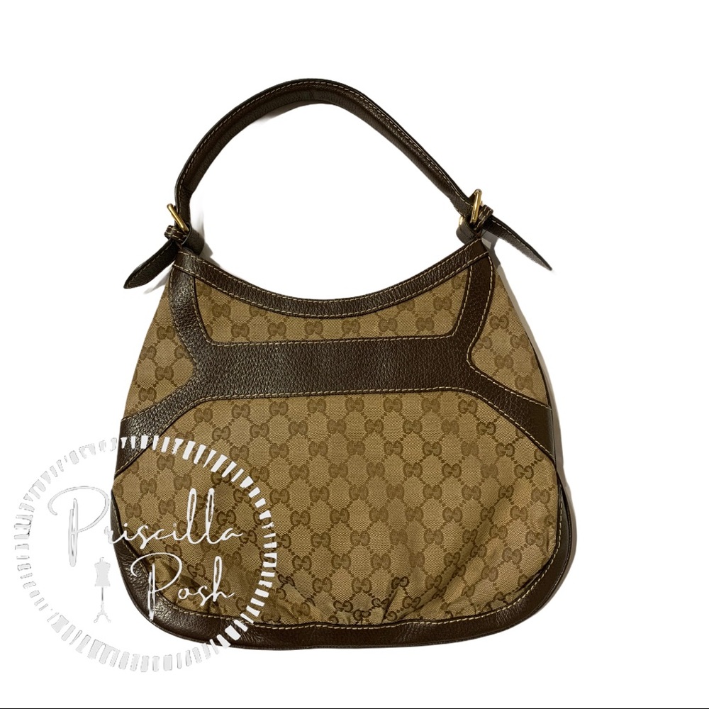 Gucci Hobo Queen Bow Guccisimma Logo Shoulder Bag - Picture 7 of 15